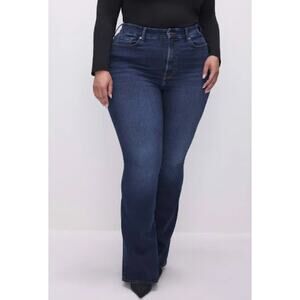 New Good American Good Classic Slim High-Rise‎ Bootcut Jeans size 16 33.5 Inseam